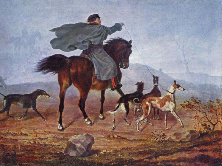 Franz Kruger Ausritt zur Jagd